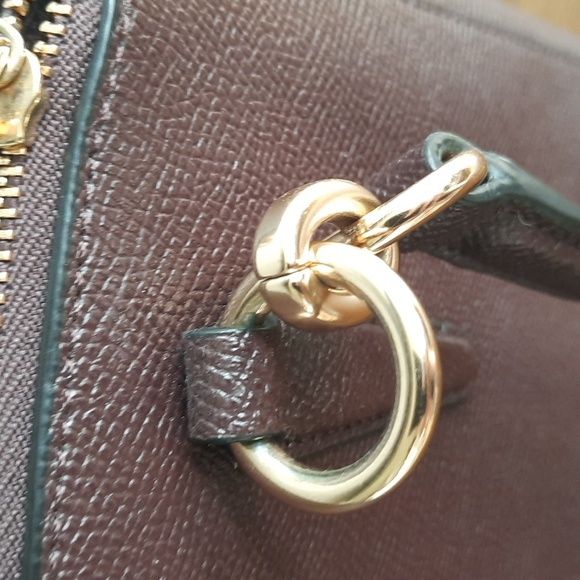 Coach bag dark wine color - Picture 7 of 12